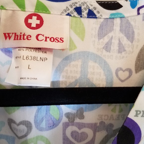 white cross scrub top - Picture 4 of 4